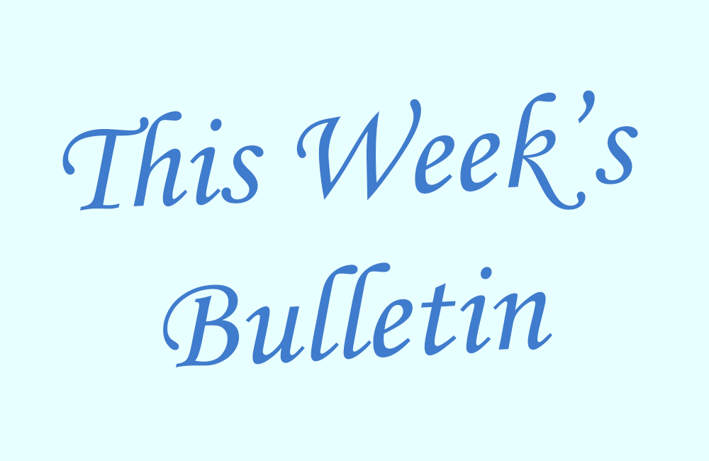 October 25, 2026 Bulletin